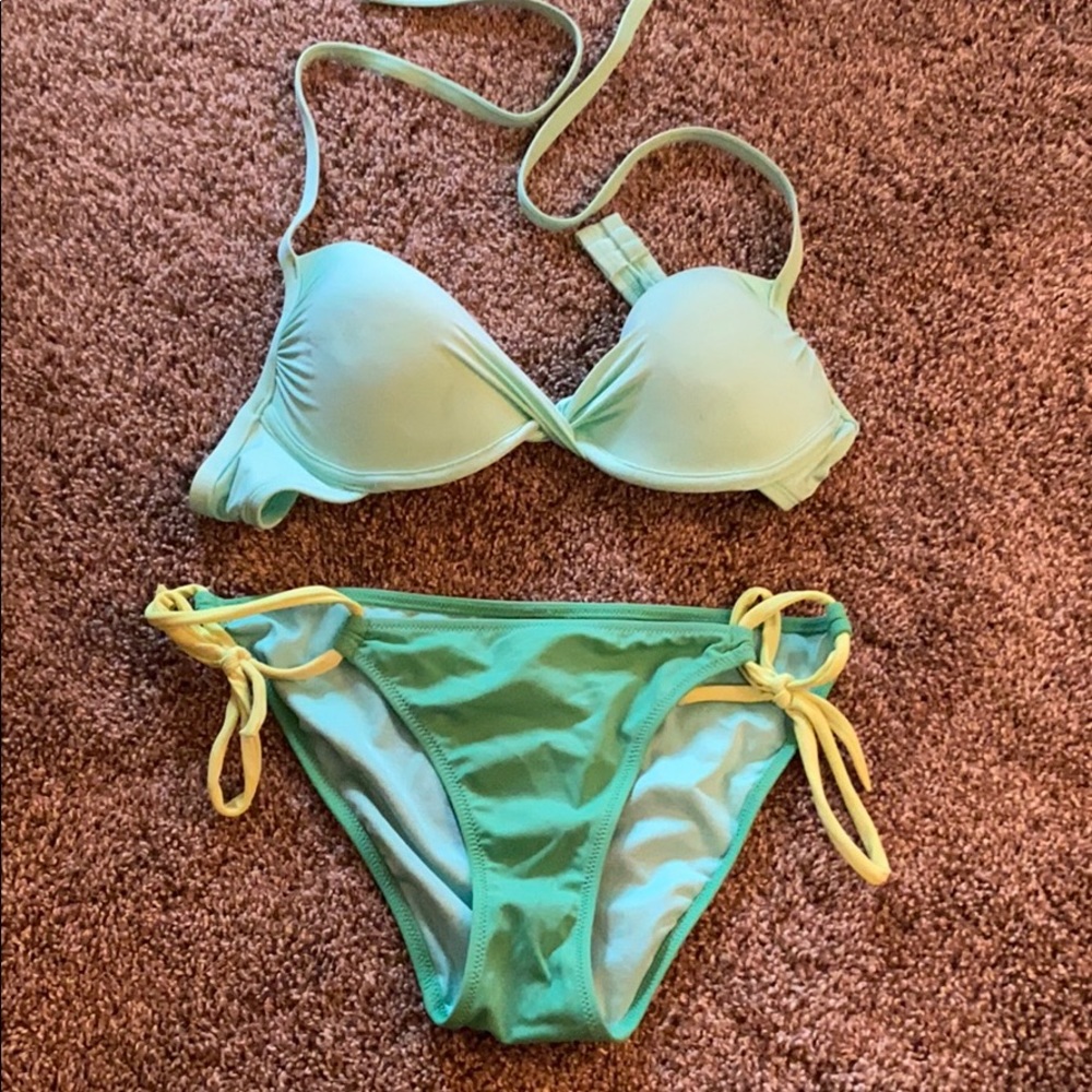Light Green Bikini Set
